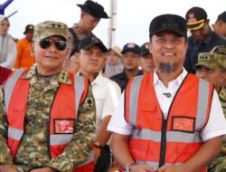 Demi Keselamatan Rakyat, Pangdam XIV/Hasanuddin dan Gubernur Sulsel Bangun Tanggul Sungai Rongkong