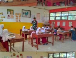 Pastikan Kualitas dan Kelancaran MBG, Babinsa Koramill Bontonompo Kodim 1409/Gowa Turun Langsung Dampingi Pembagian Makanan untuk Siswa Desa Bontolangkasa Selatan