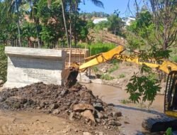 Wujudkan Akses Permanen, Kodim 1409/Gowa Akselerasi Pembangunan Jembatan Beton di Badenglolo dan Pabundukang