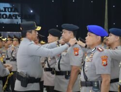 Kapolda Sulsel Pimpin Sertijab Pejabat Utama dan Kapolres Jajaran Serta Lantik Karolog dan Kapolresta Gowa