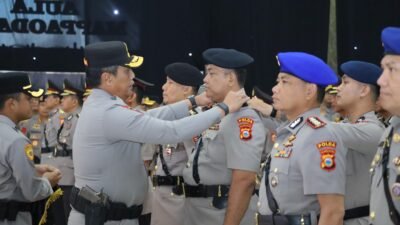 Kapolda Sulsel Pimpin Sertijab Pejabat Utama dan Kapolres Jajaran Serta Lantik Karolog dan Kapolresta Gowa