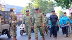 Kodim 1409/Gowa Perkuat Soliditas Lewat Gerak Jalan Santai dan Senam Bersama Keluarga Besar Kodim Gowa