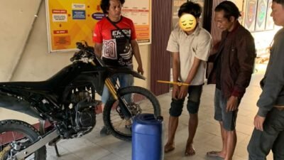 Gerak Cepat Tim URC Resmob Satreskrim Polres Pelabuhan Makassar Bekuk Pencuri Solar dan Dongkrak Truk