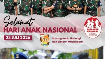 Denpom XIV/4 Makassar: Anak Hebat Adalah Aset Masa Depan Indonesia