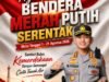 Semarak HUT ke-81 RI, Kapolresta Gowa Ajak Masyarakat Kibarkan Bendera Merah Putih