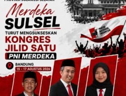 PNI Merdeka Sulsel Kompak ke Bandung!Usung Syarifuddin di Kongres Jilid 1