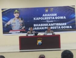 Bangun Kepercayaan Publik dari Desa, Kapolresta Gowa Berikan Arahan kepada Seluruh Bhabinkamtibmas Jajaran Polresta Gowa
